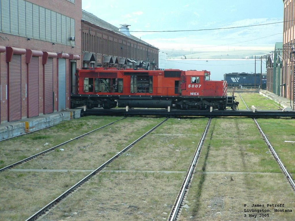 NREX 5807 just going in